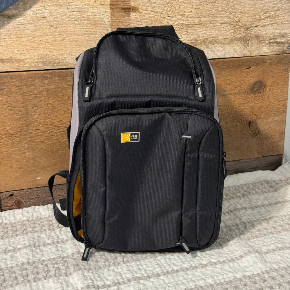 Case Logic Camera Backpack DSLR‎ Gadget Bag Photo Gear Travel Daypack
